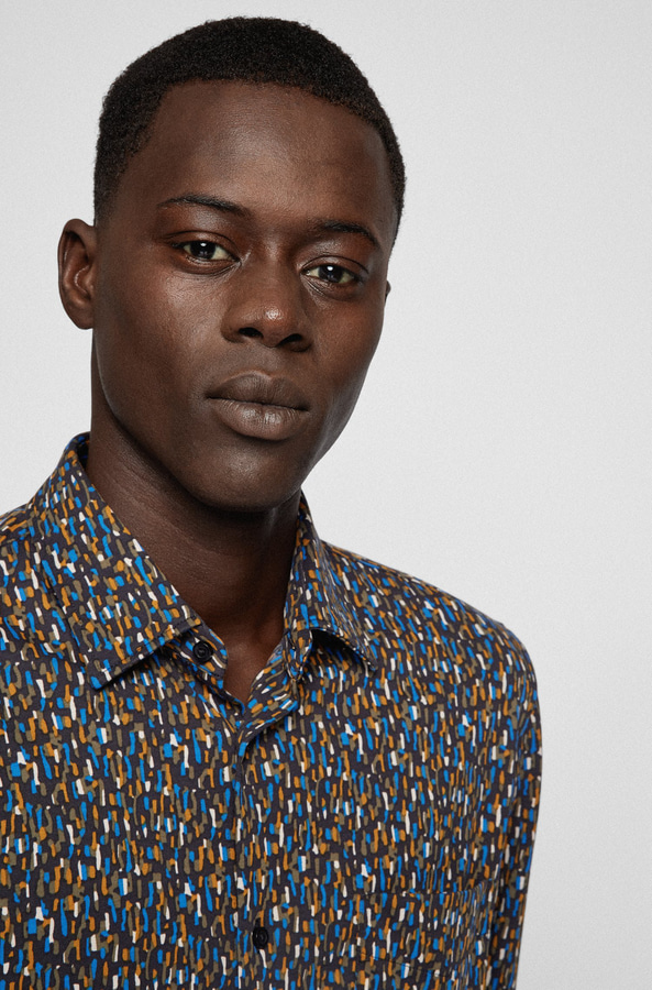 ΠΟΥΚΑΜΙΣΟ BOSS - 001 ΜΑΥΡΟ